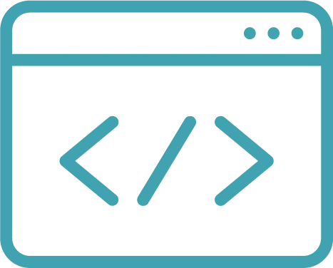Icon für Entwicklung - Individuelle, responsive Websites, abgestimmt auf Ihr Geschä...